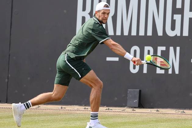 TENNIS - Birmingham Open 2025 BIRMINGHAM,ENGLAND,08.JUN.25 - TENNIS - ATP, Tennis Herren Challenger Tour, Birmingham Open, final. Image shows Otto Virtanen (FIN).  GEPAxpictures xAlanxGrieves