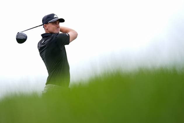 RBC Canadian Open 2025 - Final Round CALEDON, CANADA - JUNE 8 : Ludvig Aberg of Sweden hits his tee shot on the 1st hole during the final round of the RBC Canadian Open 2025 at TPC Toronto at Osprey Valley in Caledon, Ontario, Canada on June 8, 2025. Mert Alper Dervis Anadolu Ontario Canada. Editorial use only. Please get in touch for any other usage.  Copyright: x2025xAnadoluxMertxAlperxDervisx