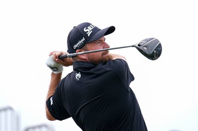 RBC Canadian Open 2025 - Final Round CALEDON, CANADA - JUNE 8 : Shane Lowry of Ireland hits a tee shot on the 1st hole during the final round of the RBC Canadian Open 2025 at TPC Toronto at Osprey Valley in Caledon, Ontario, Canada on June 8, 2025. Mert Alper Dervis Anadolu Ontario Canada. Editorial use only. Please get in touch for any other usage.  Copyright: x2025xAnadoluxMertxAlperxDervisx