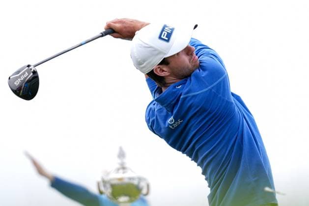 RBC Canadian Open 2025 - Final Round CALEDON, CANADA - JUNE 8 : Alex Smalley of the United States hits his tee shot on the 1st hole during the final round of the RBC Canadian Open 2025 at TPC Toronto at Osprey Valley in Caledon, Ontario, Canada on June 8, 2025. Mert Alper Dervis Anadolu Ontario Canada. Editorial use only. Please get in touch for any other usage.  Copyright: x2025xAnadoluxMertxAlperxDervisx
