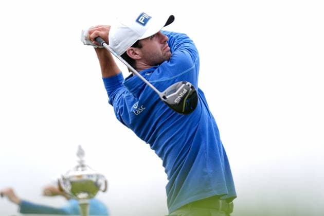 RBC Canadian Open 2025 - Final Round CALEDON, CANADA - JUNE 8 : Alex Smalley of the United States hits his tee shot on the 1st hole during the final round of the RBC Canadian Open 2025 at TPC Toronto at Osprey Valley in Caledon, Ontario, Canada on June 8, 2025. Mert Alper Dervis Anadolu Ontario Canada. Editorial use only. Please get in touch for any other usage.  Copyright: x2025xAnadoluxMertxAlperxDervisx