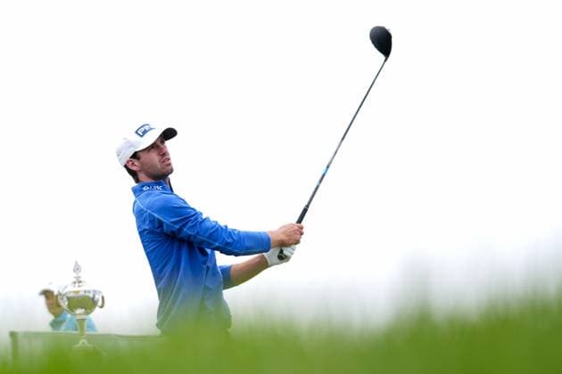 RBC Canadian Open 2025 - Final Round CALEDON, CANADA - JUNE 8 : Alex Smalley of the United States hits his tee shot on the 1st hole during the final round of the RBC Canadian Open 2025 at TPC Toronto at Osprey Valley in Caledon, Ontario, Canada on June 8, 2025. Mert Alper Dervis Anadolu Ontario Canada. Editorial use only. Please get in touch for any other usage.  Copyright: x2025xAnadoluxMertxAlperxDervisx