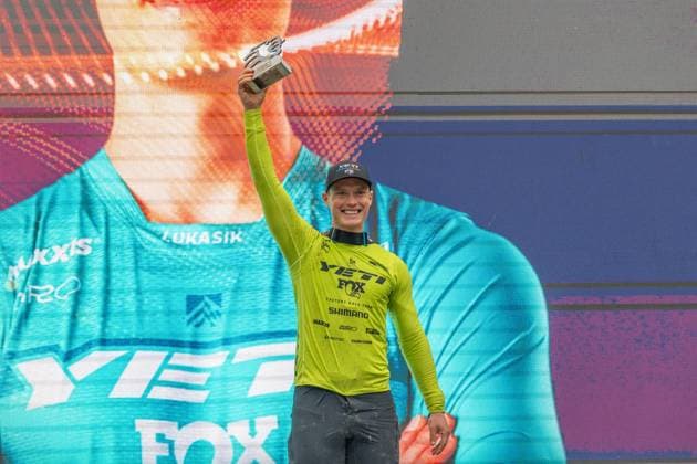 MOUNTAINBIKE - UCI MTB World Series LEOGANG,AUSTRIA,08.JUN.25 - CYCLING, MOUNTAIN BIKE - UCI Mountainbike World Cup, Enduro. Image shows Slawomir Lukasik (POL).  GEPAxpictures xWolfgangxKofler