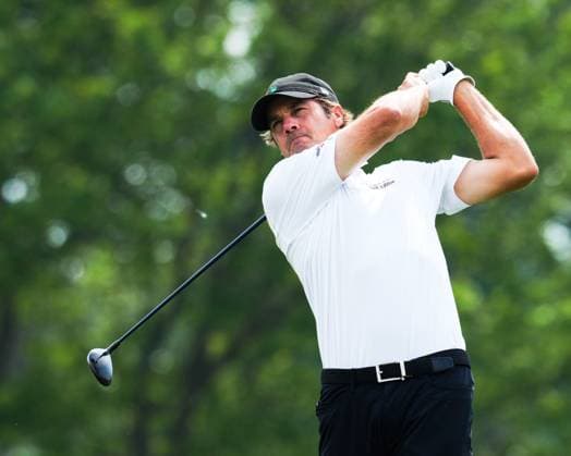 June 8, 2025, Madison, Wisconsin, USA: MARIO TIZIANI of the United States tees off on the second hole during the final round of the 2025 American Family Insurance Championship at TPC Wisconsin in Madison, Wis. Madison USA - ZUMAb262 20250608_znp_b262_028 Copyright: xJeffxM.xBrownx