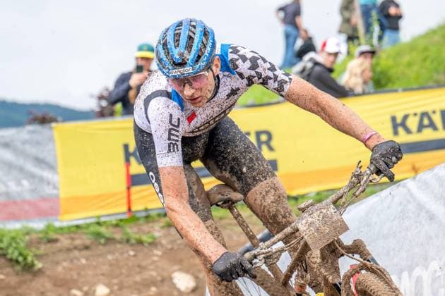 MOUNTAINBIKE - UCI MTB World Series LEOGANG,AUSTRIA,08.JUN.25 - CYCLING, MOUNTAIN BIKE - UCI Mountainbike World Cup, Cross-Country Olympic. Image shows Fabio Puentener (SUI).  GEPAxpictures xWolfgangxKofler