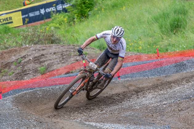 MOUNTAINBIKE - UCI MTB World Series LEOGANG,AUSTRIA,08.JUN.25 - CYCLING, MOUNTAIN BIKE - UCI Mountainbike World Cup, Cross-Country Olympic. Image shows Alan Hatherly (RSA).  GEPAxpictures xWolfgangxKofler