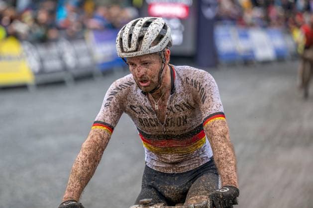 MOUNTAINBIKE - UCI MTB World Series LEOGANG,AUSTRIA,08.JUN.25 - CYCLING, MOUNTAIN BIKE - UCI Mountainbike World Cup, Cross-Country Olympic. Image shows Luca Schwarzbauer (GER).  GEPAxpictures xWolfgangxKofler