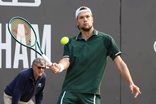 TENNIS - Birmingham Open 2025 BIRMINGHAM,ENGLAND,08.JUN.25 - TENNIS - ATP, Tennis Herren Challenger Tour, Birmingham Open, final. Image shows Otto Virtanen (FIN).  GEPAxpictures xAlanxGrieves