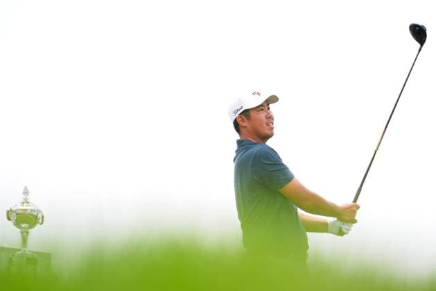 RBC Canadian Open 2025 - Final Round CALEDON, CANADA - JUNE 8 : Byeong Hun An of South Korea hits his tee shot during the final round of the RBC Canadian Open 2025 at TPC Toronto at Osprey Valley in Caledon, Ontario, Canada on June 8, 2025. Mert Alper Dervis Anadolu Ontario Canada. Editorial use only. Please get in touch for any other usage.  Copyright: x2025xAnadoluxMertxAlperxDervisx