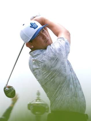 RBC Canadian Open 2025 - Final Round CALEDON, CANADA - JUNE 8 : Rico Hoye of Philippines hits his tee shot during the final round of the RBC Canadian Open 2025 at TPC Toronto at Osprey Valley in Caledon, Ontario, Canada on June 8, 2025. Mert Alper Dervis Anadolu Ontario Canada. Editorial use only. Please get in touch for any other usage.  Copyright: x2025xAnadoluxMertxAlperxDervisx