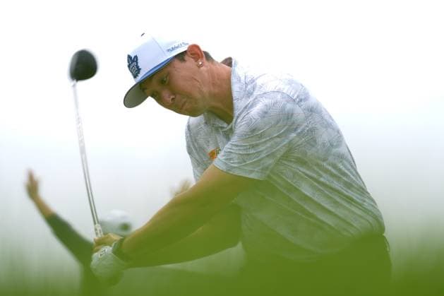 RBC Canadian Open 2025 - Final Round CALEDON, CANADA - JUNE 8 : Rico Hoye of Philippines hits his tee shot during the final round of the RBC Canadian Open 2025 at TPC Toronto at Osprey Valley in Caledon, Ontario, Canada on June 8, 2025. Mert Alper Dervis Anadolu Ontario Canada. Editorial use only. Please get in touch for any other usage.  Copyright: x2025xAnadoluxMertxAlperxDervisx