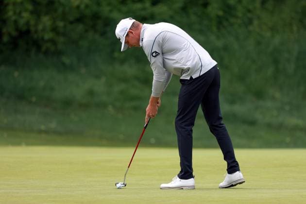 RBC Canadian Open 2025 at TPC Toronto at Osprey Valley CALEDON, ONTARIO - JUNE 08: Jeremy Paul of Heidelberg, Germany taps in his putt on the 10th green in the backgroun during the final round of the RBC Canadian Open 2025 at TPC Toronto at Osprey Valley on Sunday, June 08, 2025 in Caledon, Ontario, Canada. Caledon Ontario United States  Copyright: xAmyxLemusx originalFilename:lemus-rbccanad250608_nplMR.jpg