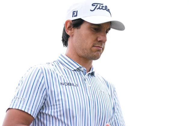 RBC Canadian Open 2025 - Final Round CALEDON, CANADA - JUNE 8 : Matteo Manassero of Italy walks after hitting a tee shot during the final round of the RBC Canadian Open 2025 at TPC Toronto at Osprey Valley in Caledon, Ontario, Canada on June 8, 2025. Mert Alper Dervis Anadolu Ontario Canada. Editorial use only. Please get in touch for any other usage.  Copyright: x2025xAnadoluxMertxAlperxDervisx