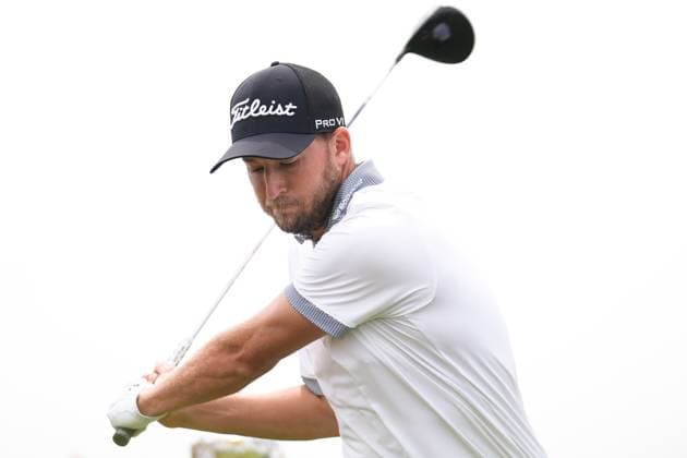 RBC Canadian Open 2025 - Final Round CALEDON, CANADA - JUNE 8 : Lee Hodges of the United States hits a tee shot during the final round of the RBC Canadian Open 2025 at TPC Toronto at Osprey Valley in Caledon, Ontario, Canada on June 8, 2025. Mert Alper Dervis Anadolu Ontario Canada. Editorial use only. Please get in touch for any other usage.  Copyright: x2025xAnadoluxMertxAlperxDervisx