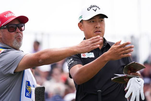 RBC Canadian Open 2025 - Final Round CALEDON, CANADA - JUNE 8 : Kevin Yu of Taiwan hits a tee shot during the final round of the RBC Canadian Open 2025 at TPC Toronto at Osprey Valley in Caledon, Ontario, Canada on June 8, 2025. Mert Alper Dervis Anadolu Ontario Canada. Editorial use only. Please get in touch for any other usage.  Copyright: x2025xAnadoluxMertxAlperxDervisx