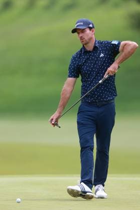 RBC Canadian Open 2025 at TPC Toronto at Osprey Valley CALEDON, ONTARIO - JUNE 08: Nick Taylor of Abbotsford, British Columbia, Canada goes to putt on the 10th green during the final round of the RBC Canadian Open 2025 at TPC Toronto at Osprey Valley on Sunday, June 08, 2025 in Caledon, Ontario, Canada. Caledon Ontario United States  Copyright: xAmyxLemusx originalFilename:lemus-rbccanad250608_npBGQ.jpg