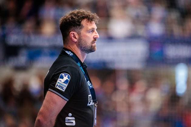 Florian Kehrmann TBV Lemgo Lippe, Coach is disappointed dissatisfied GER, TBV Lemgo Lippe vs Frisch Auf Goeppingen, Handball, 1 Bundesliga, Matchday 34, Season 2024 2025, 08 06 2025 GER, TBV Lemgo Lippe vs Frisch Auf Goeppingen, Handball, 1 Bundesliga, Matchday 34, Season 2024 2025, 08 06 2025 Lemgo Copyright: xEibner-Pressefoto JanxRollingerx EP_JSK
