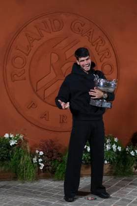 TENNIS : Roland Garros 2025 - Internationaux de France - 08 06 2025 Carlos Alcaraz (ESP) ParisFrance  Copyright: xMichtofx