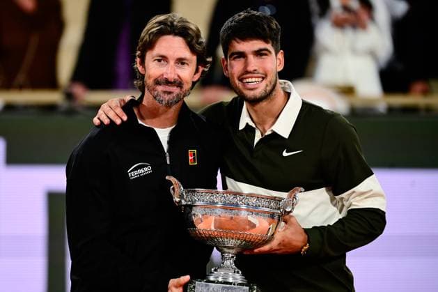 Tennis, Carlos Alcaraz separates from coach Juan Carlos Ferrero, archive pictures