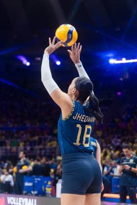 Brazil x Italy RIO DE JANEIRO, RJ - 08.06.2025: BRAZIL X ITALY - Italy& 39;s women& 39;s volleyball team beats Brazil and wins 3-0 at Maracanazinho in Rio de Janeiro, RJ, this Sunday (08). (Photo: Letycia Miller Fotoarena) x2751244x  LetyciaxMiller