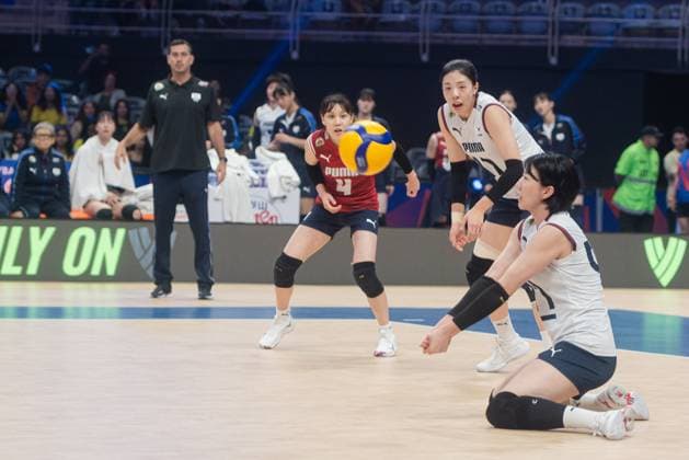 South Korea vs United States RIO DE JANEIRO, RJ - 08.06.2025: SOUTH KOREA VS UNITED STATES - The United States women& 39;s volleyball team beat South Korea 3-0 at Maracanazinho in Rio de Janeiro, RJ, this Sunday (08). (Photo: Letycia Miller Fotoarena) x2751335x  LetyciaxMiller