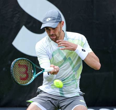 09 06 2025, Boss Open 2025, ATP Tour , Weissenhof Stuttgart, Tennis, Sport, in the picture Benjamin Bonzi FRA