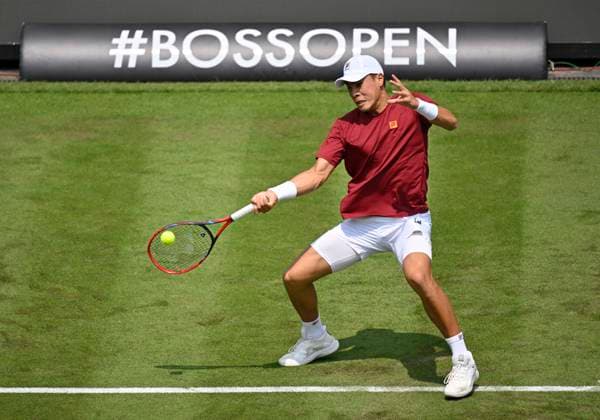 Brandon Nakashima USA Action Tennis Men BOSS Open ATP 500 Stuttgart 2025 Weissenhof BOSS Open ATP 500 Stuttgart 2025