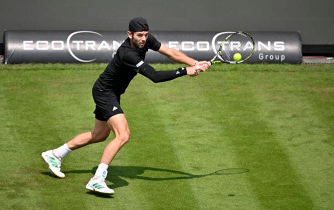 Jacob Fearnley GBR Action Tennis Men BOSS Open ATP 500 Stuttgart 2025 Weissenhof BOSS Open ATP 500 Stuttgart 2025