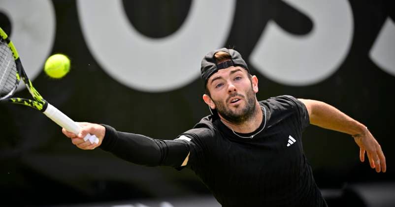 Jacob Fearnley GBR Action Tennis Men BOSS Open ATP 500 Stuttgart 2025 Weissenhof BOSS Open ATP 500 Stuttgart 2025