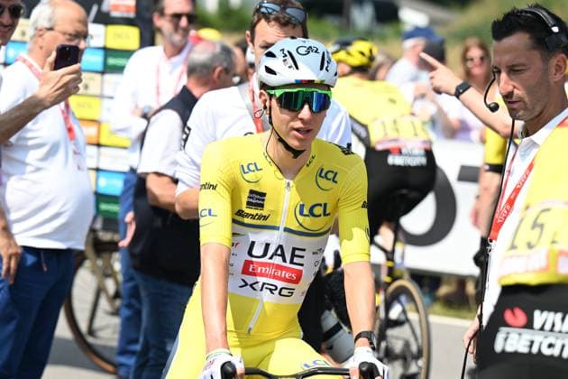 09-06-2025 Criterium Du Dauphine Libere; Tappa 02 Premilhat - Issoire; 2025, Uae Team Emirates - Xrg; Pogacar, Tadej; Premilhat; 