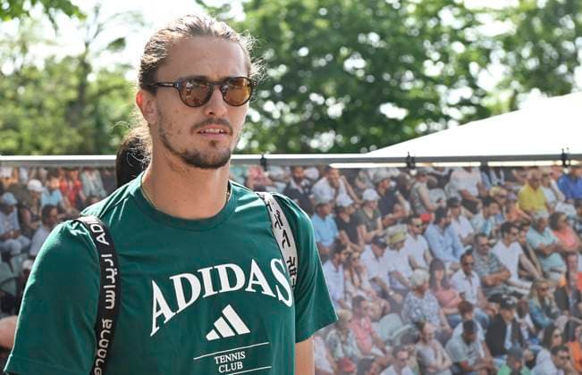 Tennis, ATP tournament in Stuttgart, Alexander Zverev arrival