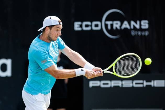 BOSS OPEN ATP250 09 06 2025 Jan Lennard Struff GER in match against Matteo Arnaldi ITA BOSS OPEN ATP250 Stuttgart, Tennisclub Weissenhof on 09 06 2025 Copyright: xBEAUTIFULxSPORTS Wunderlx