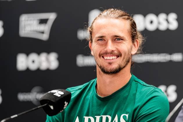 Tennis, ATP tournament in Stuttgart, Alexander Zverev press conference