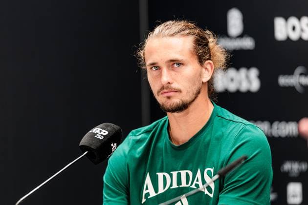 BOSS OPEN ATP250 09 06 2025 Alexander Zverev GER during the press conference BOSS OPEN ATP250 Stuttgart, Tennisclub Weissenhof on 09 06 2025 Copyright: xBEAUTIFULxSPORTS Wunderlx