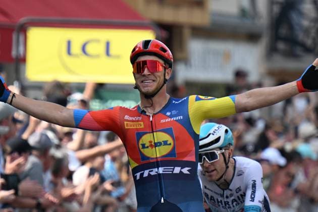 09-06-2025 Criterium Du Dauphine Libere; Tappa 02 Premilhat - Issoire; 2025, Lidl - Trek; Milan, Jonathan; Issoire; 