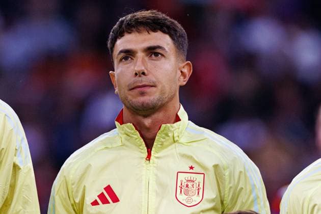 Martin Zubimendi seen during UEFA Nations League 2025 final game between national teams of Portugal and Spain (Maciej Rogowski) Munich Allianz Arena Germany Copyright: xMaciejxRogowskix portugalspain2425-212