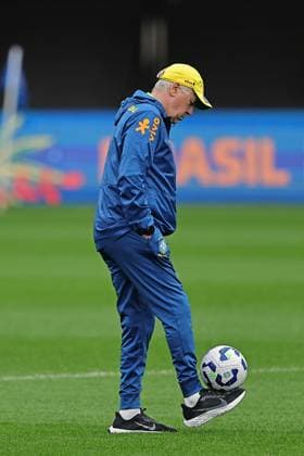 Arena Corinthians Carlo Ancelotti, coach of Brazil, during training at Arena Corinthians, this Monday 09. The team is preparing to face Paraguay in the 16th round of the South American qualifiers for the 2026 FIFA World Cup, WM, Weltmeisterschaft, Fussball this Tuesday 10. 30761 (Heuler Andrey SPP) Copyright: xHeulerxAndreyx xSPPx spp-en-HeAn-HADE2344
