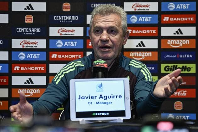 Football, Mexico national team, training and press conference
