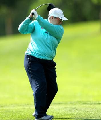 REPRO FREE *PRESS RELEASE NO REPRODUCTION FEE* EDITORIAL USE ONLY Golf Ireland ISPS Handa Irish G4D Open, Roganstown, Dublin 10 6 2025 Fiona Gray takes her tee shot on the 1st hole Fiona Gray takes her tee shot on the 1st hole 10 6 2025  Copyright: x INPHO JamesxCrombiex JCR17172