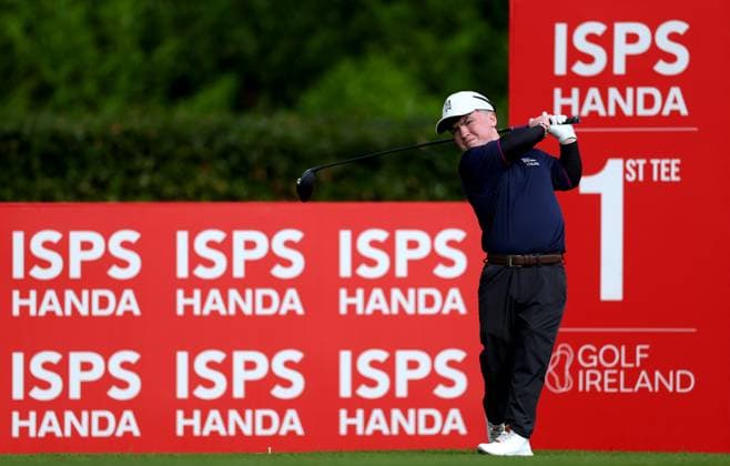 Golf, Ireland ISPS Handa Irish G4D Open in Dublin