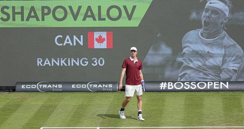 10 06 2025,Boss Open 2025, TC Weissenhof Stuttgart, ATP Tour 250 Tennis, Sport, in the picture Denis Shapovalov CAN