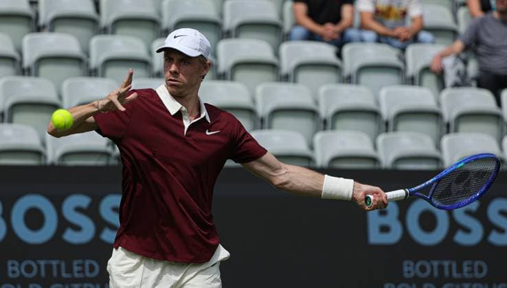 10 06 2025,Boss Open 2025, TC Weissenhof Stuttgart, ATP Tour 250 Tennis, Sport, in the picture Denis Shapovalov CAN