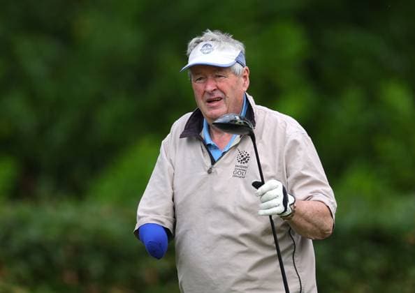 REPRO FREE *PRESS RELEASE NO REPRODUCTION FEE* EDITORIAL USE ONLY Golf Ireland ISPS Handa Irish G4D Open, Roganstown, Dublin 10 6 2025 Michael O Grady takes his tee shot on the 1st hole Michael O Grady 10 6 2025  Copyright: x INPHO JamesxCrombiex JCR18320