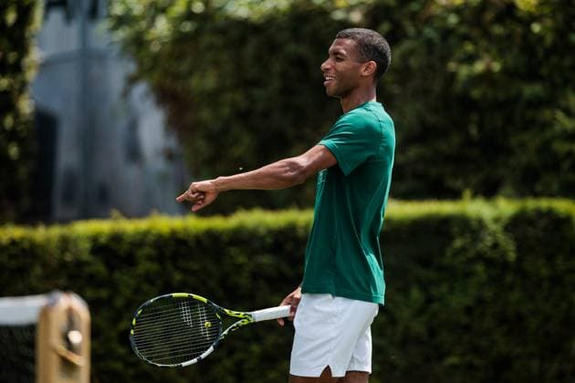 BOSS OPEN ATP250 10 06 2025 Felix Auger Aliassime CAN trains, in training BOSS OPEN ATP250 Stuttgart, Tennisclub Weissenhof on 10 06 2025 Copyright: xBEAUTIFULxSPORTS Wunderlx