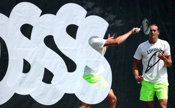 10 06 2025,Boss Open 2025, TC Weissenhof Stuttgart, ATP Tour 250 Tennis, Sport, in the picture Alexander Zverev GER