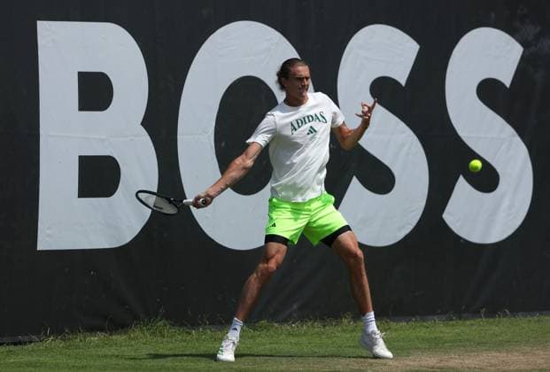 10 06 2025,Boss Open 2025, TC Weissenhof Stuttgart, ATP Tour 250 Tennis, Sport, in the picture Alexander Zverev GER