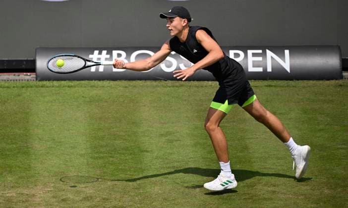 Justin Engel GER Action Tennis Men BOSS Open ATP 250 Stuttgart 2025 Weissenhof BOSS Open ATP 250 Stuttgart 2025