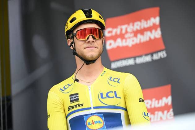 10-06-2025 Criterium Du Dauphine Libere; Tappa 03 Brioude - Charantonnay; 2025, Lidl - Trek; Milan, Jonathan; Brioude; 