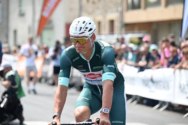 10-06-2025 Criterium Du Dauphine Libere; Tappa 03 Brioude - Charantonnay; 2025, Alpecin - Deceuninck; Van Der Poel, Mathieu; Brioude; 