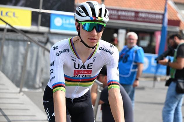 10-06-2025 Criterium Du Dauphine Libere; Tappa 03 Brioude - Charantonnay; 2025, Uae Team Emirates - Xrg; Pogacar, Tadej; Brioude; 